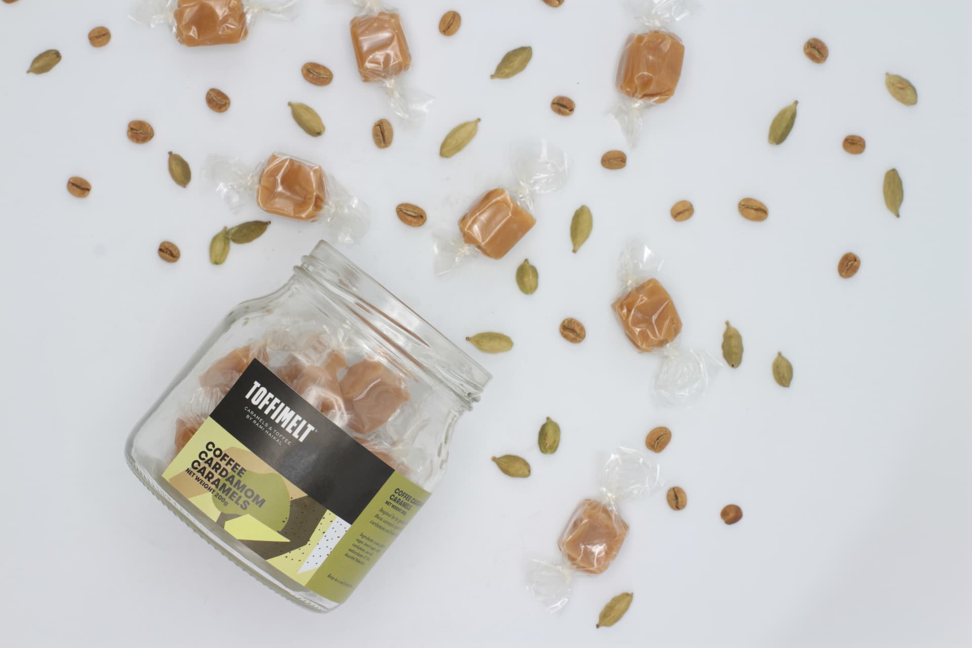 Coffee Cardamom Caramels