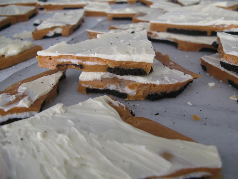 Cookies & Cream Toffee Stack
